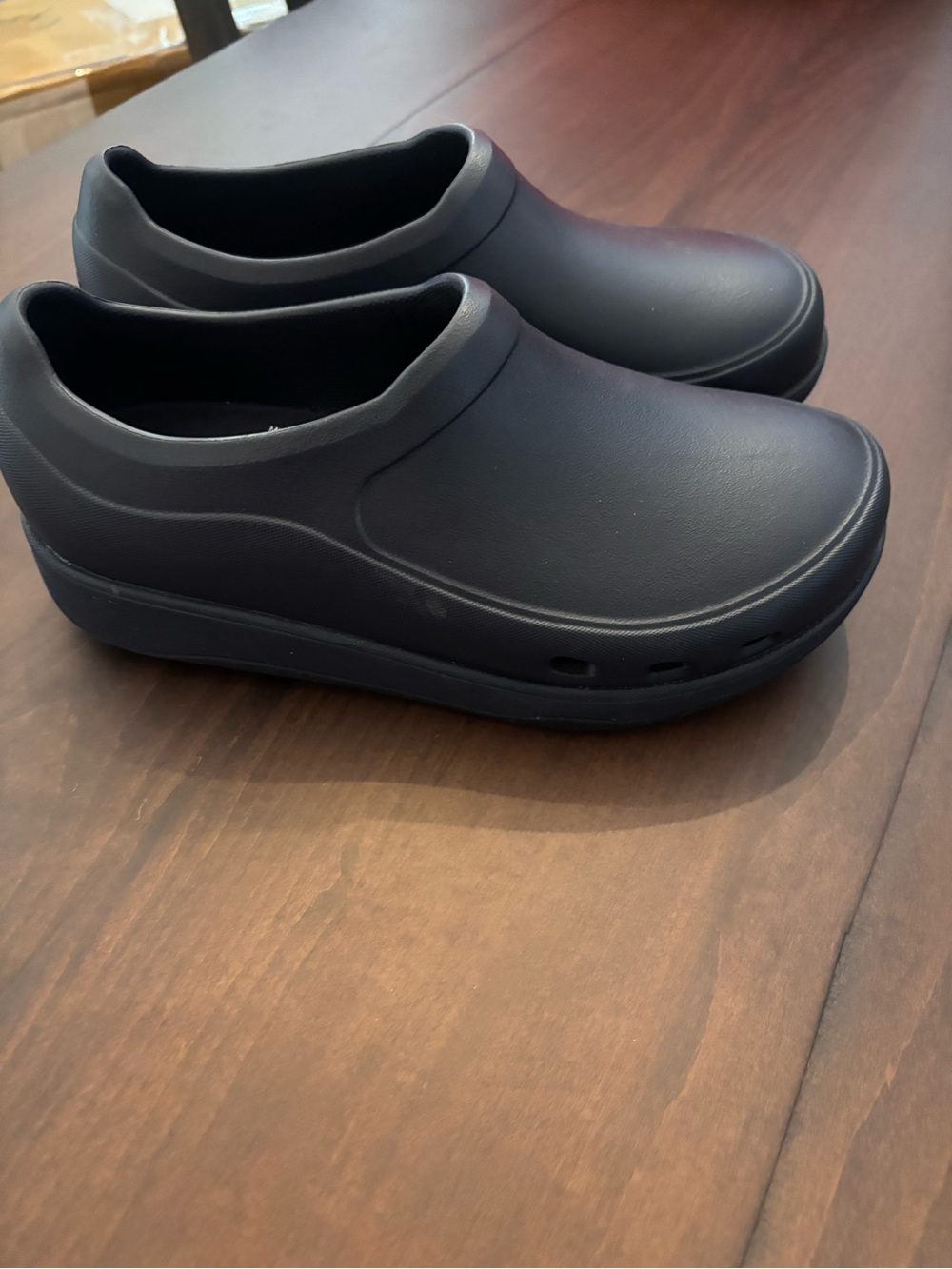 FitFlop Navy Women's Slip-On Clog Mules